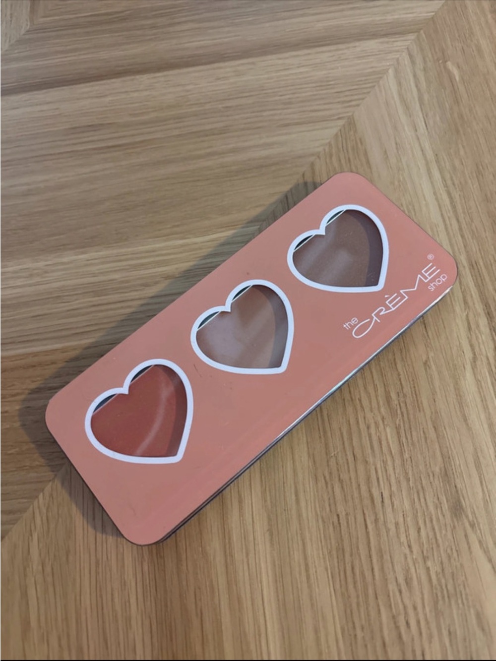 💛2 for $15The Creme Shop Heart Trio Blush Palette